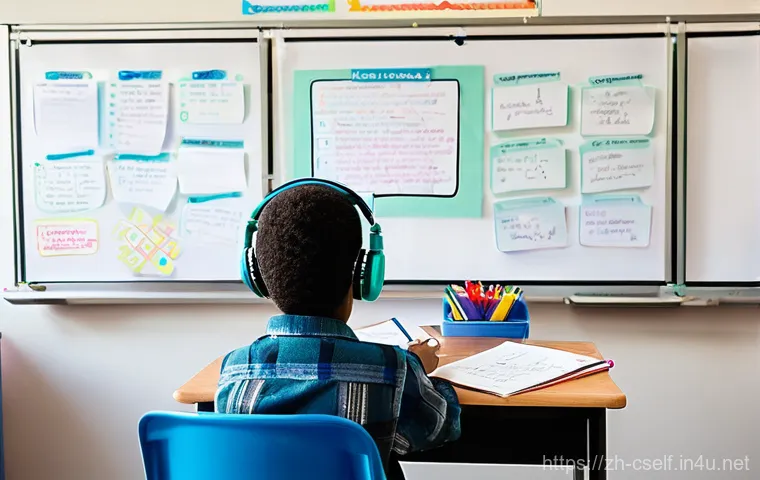 자기주도학습코치와 심리학 활용 - **Prompt:** A determined and engaged university student, wearing smart casual attire (e.g., a button...