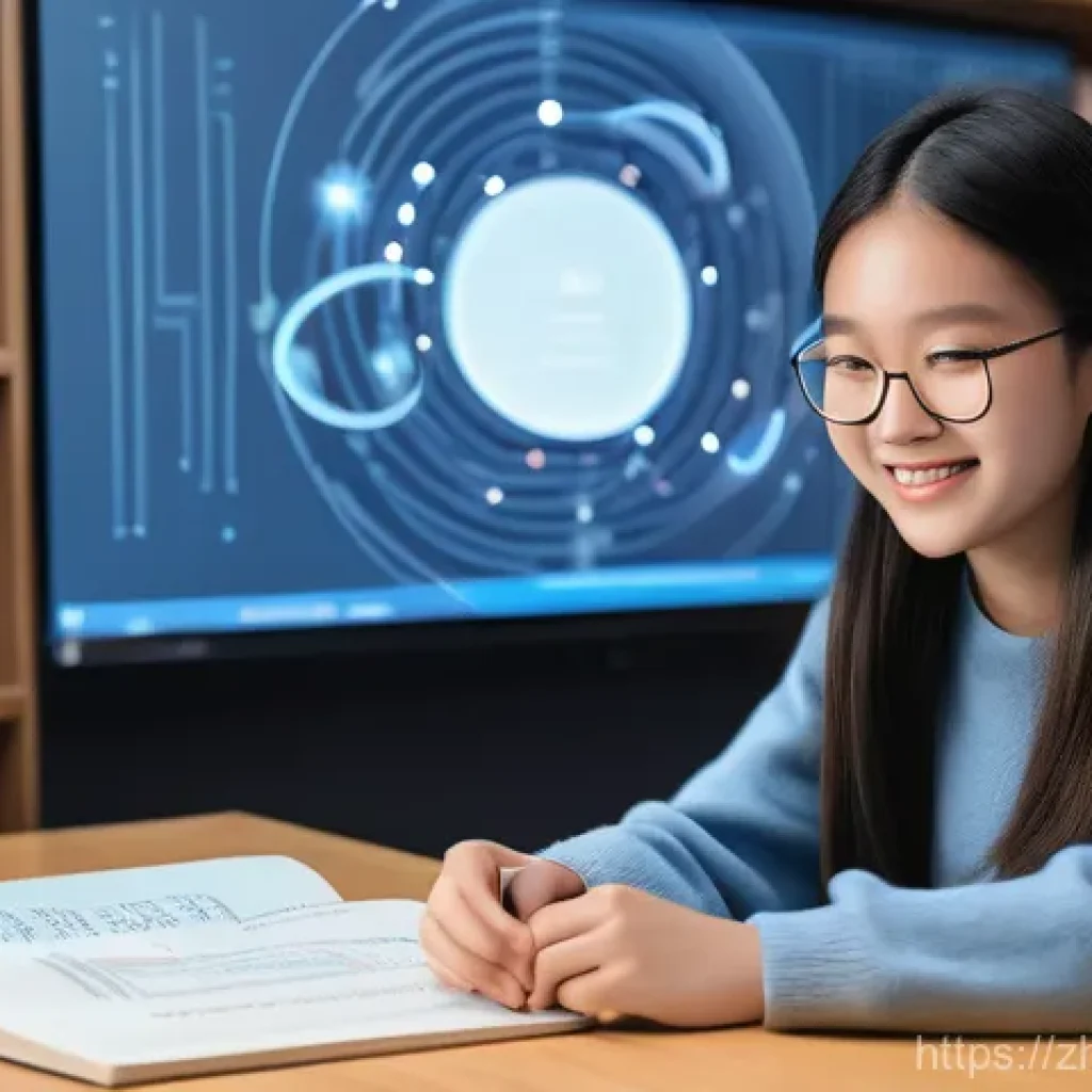 자기주도학습코치와 성취도 분석 사례 연구 - **Title: My Exclusive "Wisdom Companion"**
    **Prompt:** A young East Asian student, around 16 yea...