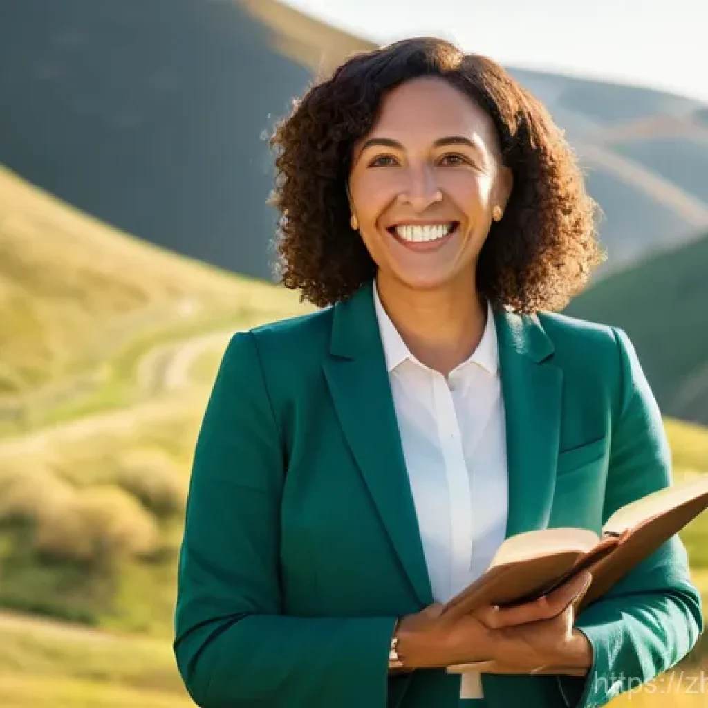 자기주도학습코치와 코칭 성과 사례 연구 - **Prompt 1: The Guiding Light of a Learning Coach**
    "A vibrant, medium shot image of a diverse, ...