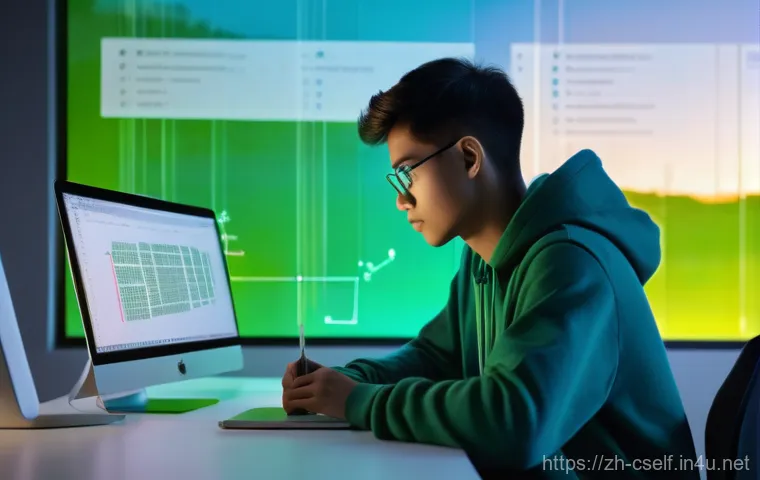 자기주도학습코치 학습 전략 설계법 - **Prompt:** A focused young adult (18-22 years old), wearing smart casual attire like a clean hoodie...